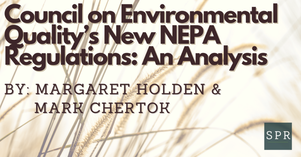 Council on Environmental Quality’s New NEPA Regulations_ An Analysis (2)